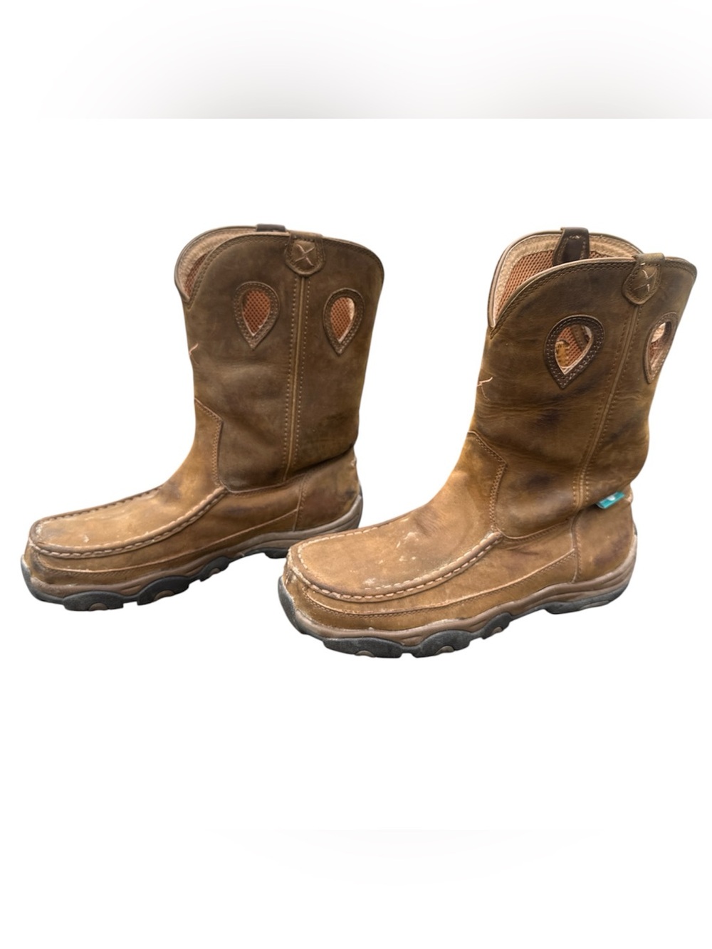 Twisted X Men's Size 9.5 Hiker Waterproof Composite Toe Work Boots MHKBCW1